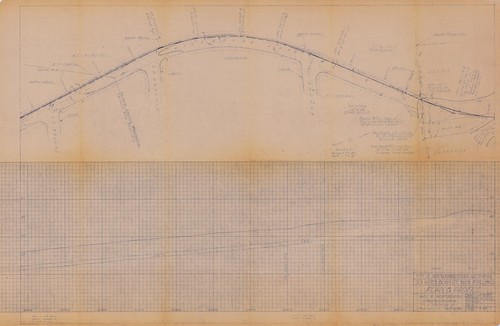 Sea Water and Waste Brine Pipelines Plan and Profile, San Buenaventura