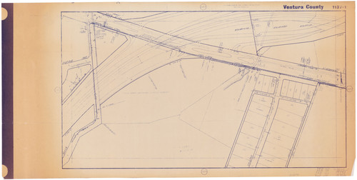 Map of Highway Interchange, Ventura