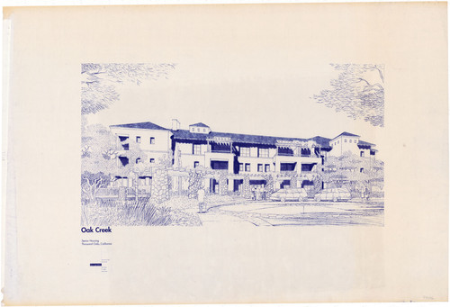 Architectural Drawing of Oak Creek Senior Housing, Thousand Oaks