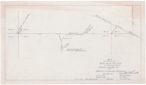 Hobson-Hoffman No. 1 Survey Map