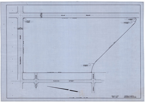 Survey of Chrisman Property, Rancho Santa Paula y Saticoy