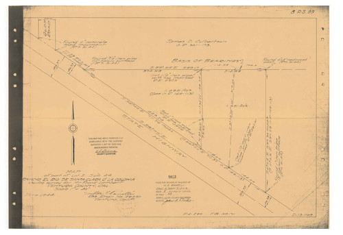 Survey of Lot 2 Subdivision 44, Rancho El Rio de Santa Clara o la Colonia