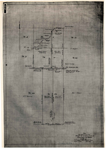 Survey of Tract 10, Rancho Las Posas