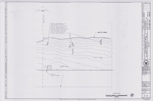 Topographic Map of Erosion Repair Project Near Runway, San Nicolas Island N.A.W.S., Area Number 3, San Nicolas Island (4 of 7)