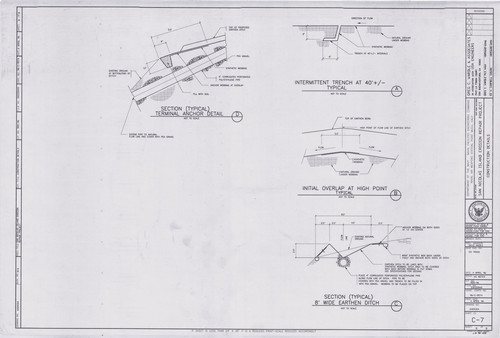 Construction Details of San Nicolas Island Erosion Repair Project, San Nicolas Island (8 of 8)