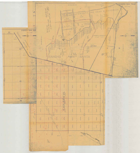 Rancho Santa Ana Map No. 2