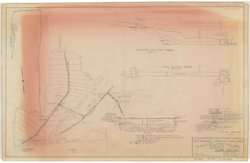 Proposed Irrigation Line, Hitch Ranch, Moorpark