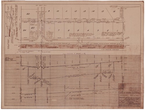 Plan and Profile of Oxnard Estates (8 of 8)