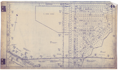 Map of Walnut Park Neighborhood, Ventura