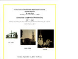 First AME Church Santa Monica Centennial Celebration Anniversary (1921-2021) booklet, September 12, 2021