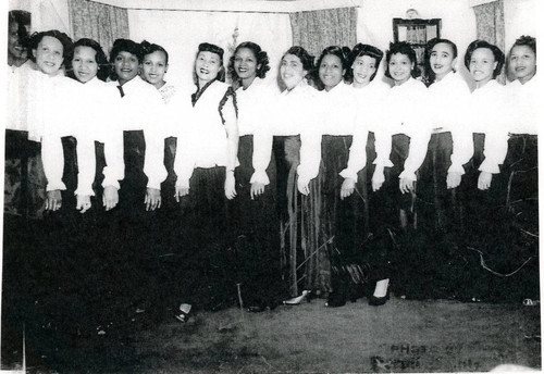 Women at a Les Unique Social Club special event