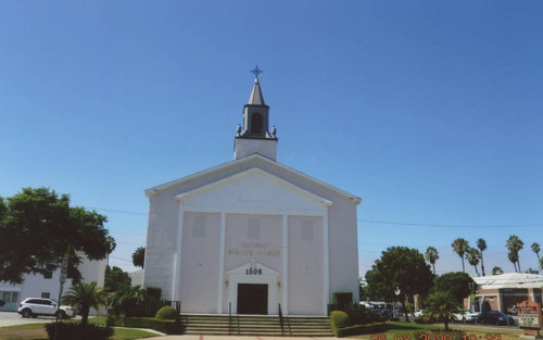 Calvary Baptist Church at Broadway and 20th Street, August 26, 2020