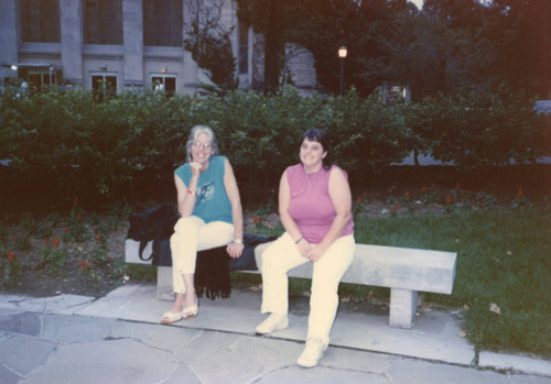 Elinor Graham (left) and Judy Abdo in Indiana