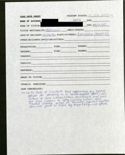 Anonymized complaint file (box 25, folder 48)