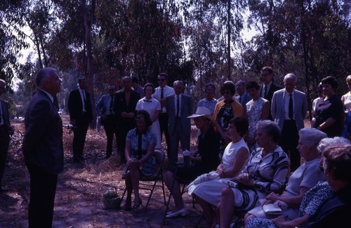 Groundbreaking for International Center with Chancellor William McGill