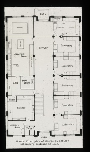 George H. Scripps Memorial Marine Biological Laboratory floor plan (first floor)