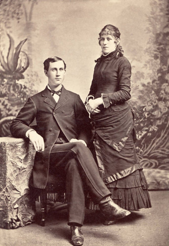 Wedding Portrait of Tom and Alice Patrick