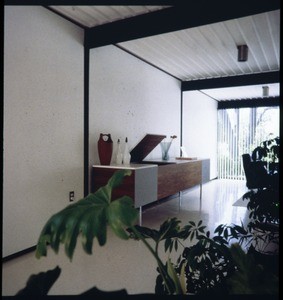 Bailey residence, foyer, West Hollywood, after 1958?