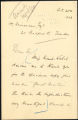 D. Hay Broth letter to William Heinemann, 1903 October 23