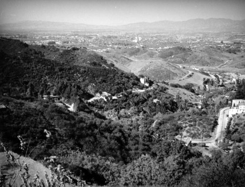 View of the San Fernando Valley from Pacific View