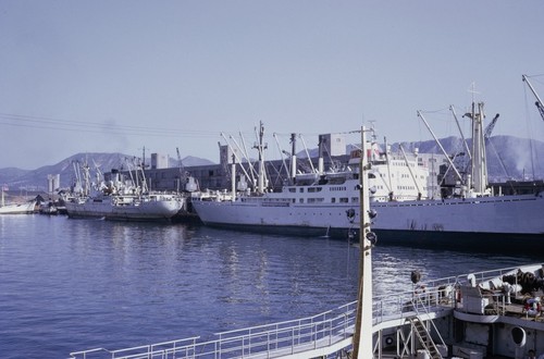 Ships in dock