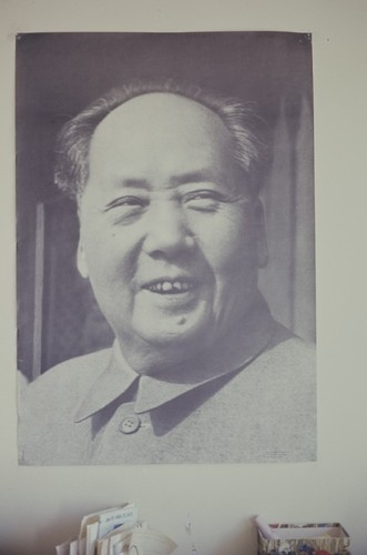 Poster of Chairman Mao Zedong