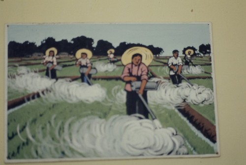 Propaganda poster on agriculture