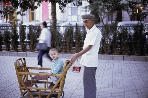 Older man and boy