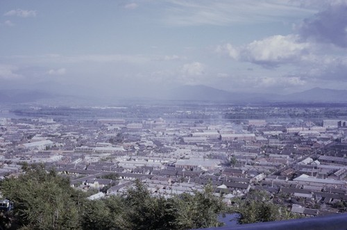 Town from elevation