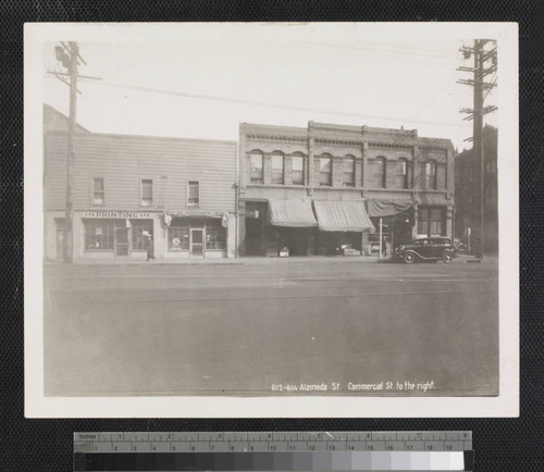 612-614 Alameda St. Commercial St. to the right