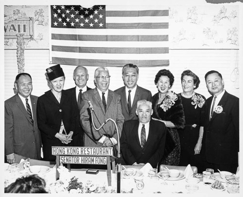 U. S. Senator Hiram Fong and Y. C. Hong et al