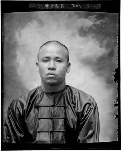Head-shot portrait of a Chinese man