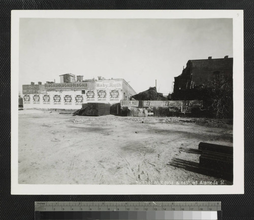 North of Apalabasa & east of Alameda St