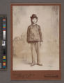 Portrait of a Chinese boy, standing