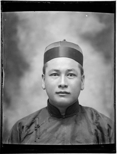 Head-shot portrait of a Chinese man