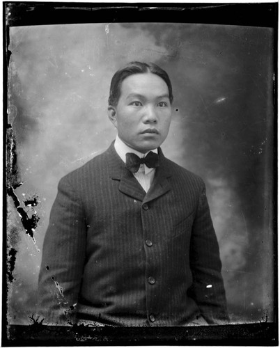 Head-shot portrait of a Chinese man