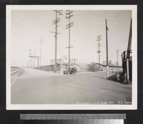 Alhambra & College St. S.E. Corner