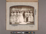 Lugo family papers, box 8, folder 3, Photographs--Wedding portrait