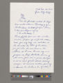 Letter from Rafael Martínez (Yuba City, California) to Paco Chávez Esparza (San José, California)