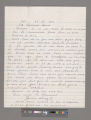 Letter from Juan Chávez Esparza (San José, California) to Paco Chávez Esparza (Brawley, California)