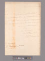 Letter from Robert R. Livingston, Philadelphia, to George Washington