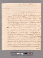 Letter from George Washington, Mount Vernon, to Tobias Lear