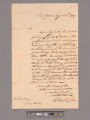 Letter from George Washington, New York, to George Walton