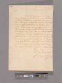 Letter from George Washington, Smith's Tavern in the Clove, to Colonel Otho Williams