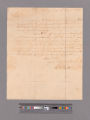 Letter from George Washington to unknown addressee