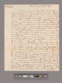 Letter from George Lewis, Fredericksburg, to George Washington
