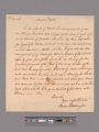 Letter from Warner Washington to George Washington