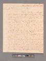 Letter from George Washington, Mount Vernon, to Tobias Lear
