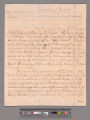 Letter from George Washington, Fort Loudoun, to Sir John St. Clair