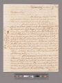 Letter from George Washington, Philadelphia, to Tobias Lear